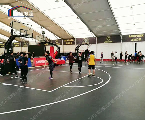 戶外籃球場(chǎng)館帳篷